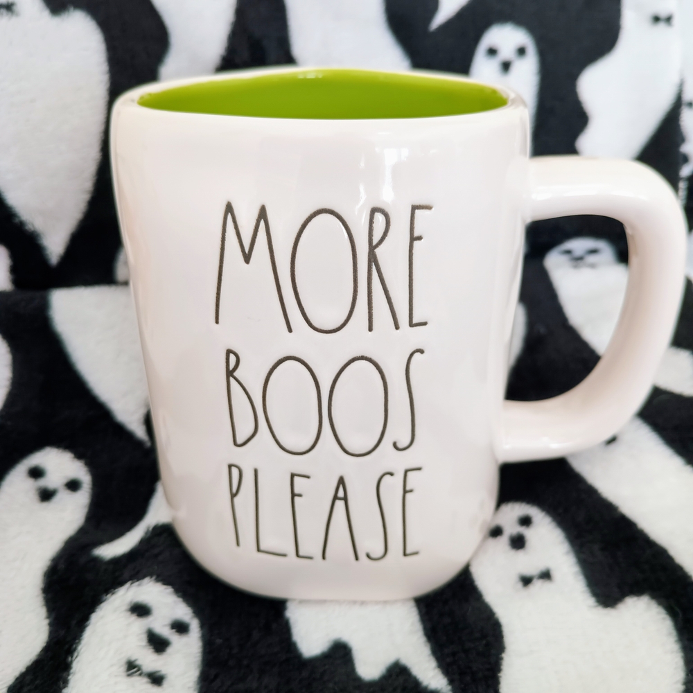 Rae Dunn Halloween More Boos Please Mug